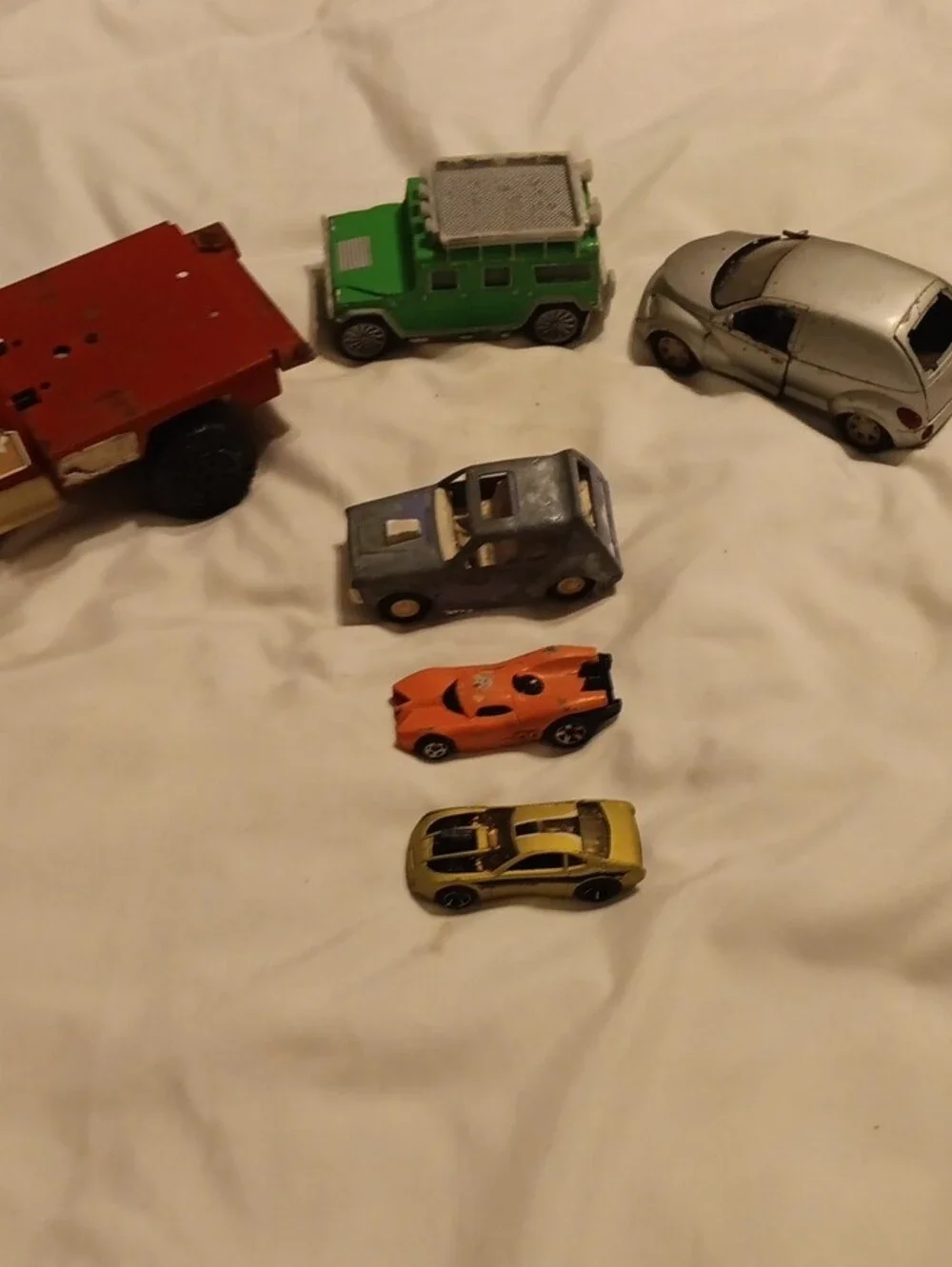Hot Wheels set colorful